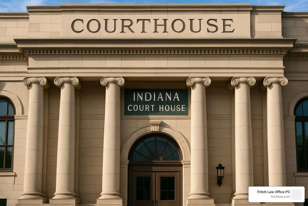 does indiana law require estate to go through probate