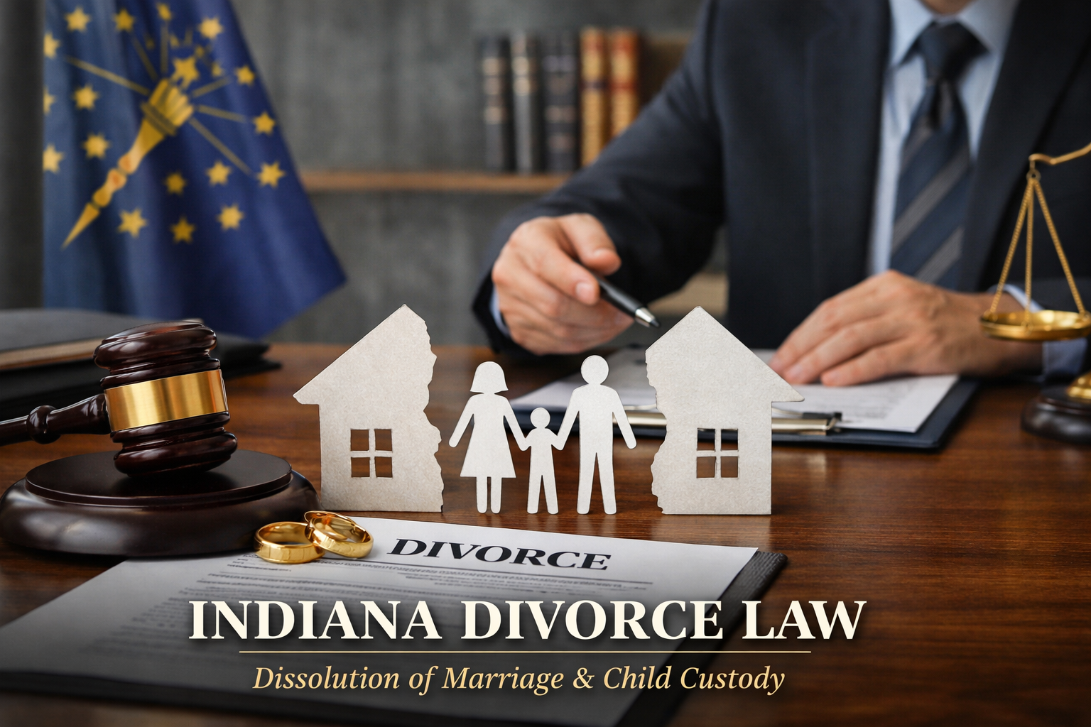 Indiana divorce law and dissolution of marriage process explained by attorney