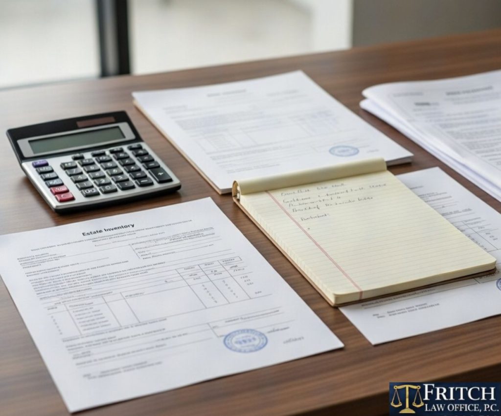 Estate inventory paperwork required during Indiana probate process