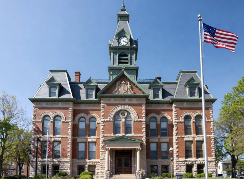 Dubois County Courthouse in Jasper Indiana – Local court where Jasper attorneys practice